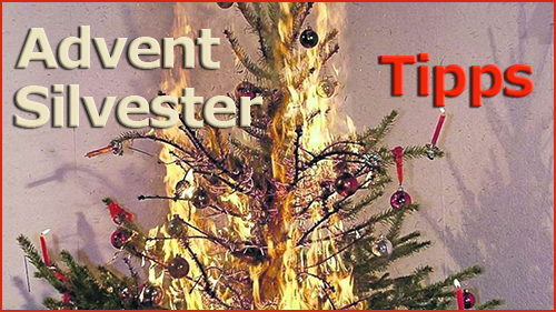 Advent - Jahreswechsel - Sicherheitstipps